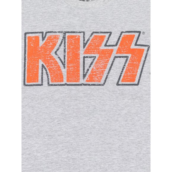 KISS Band Logo metal rock Official T-Shirt Boys 10-12 14-16 18 NWT - Picture 2 of 2